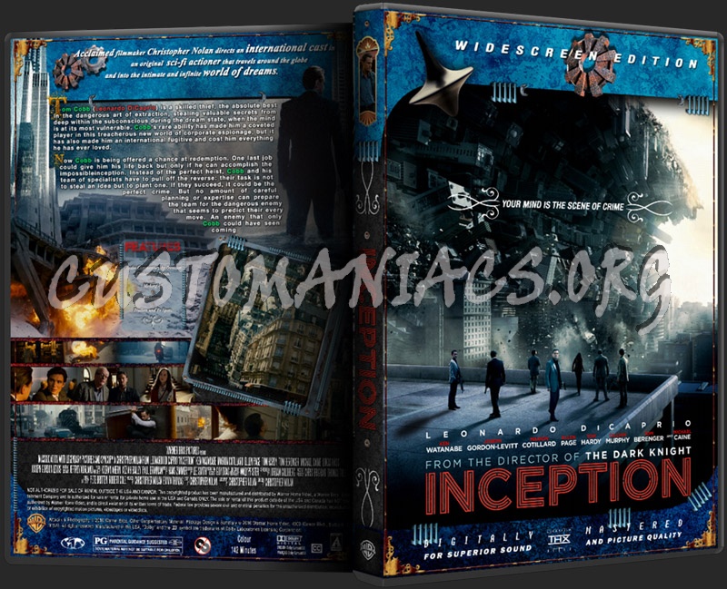 Inception dvd cover