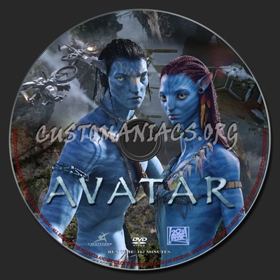 Avatar dvd label