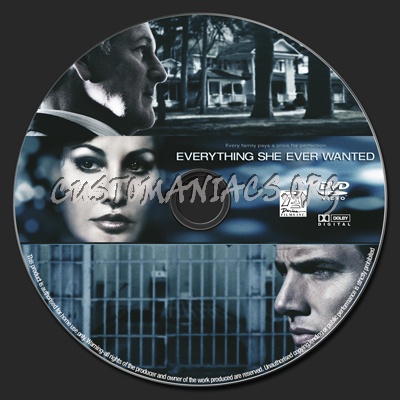 Everything She Ever Wanted dvd label