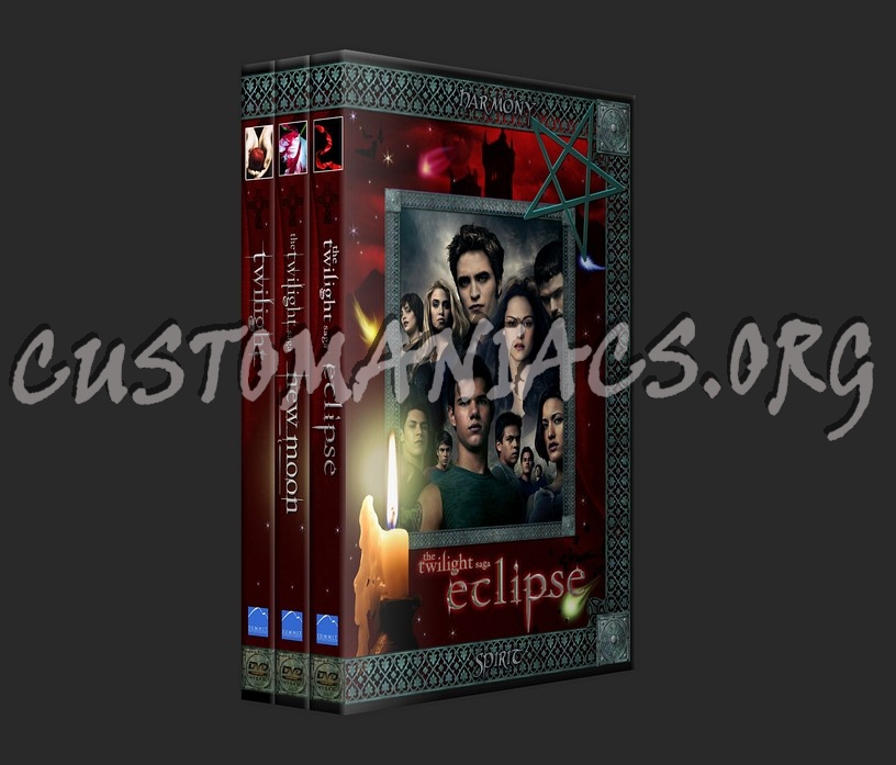 The Twilight Saga New Moon dvd cover