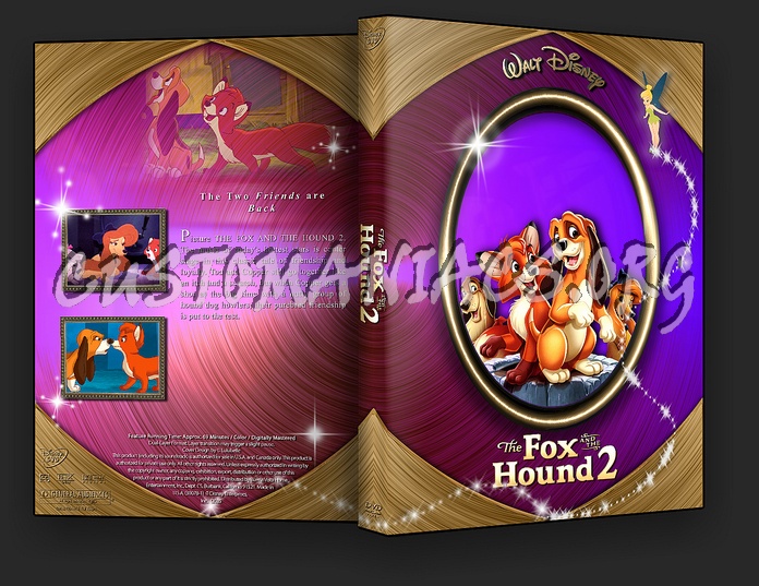 Fox and The Hound 2 dvd cover