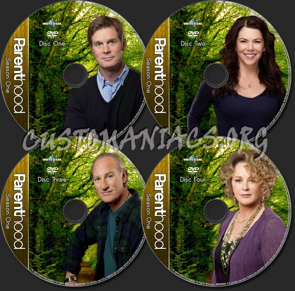 Parenthood - TV Collection dvd label