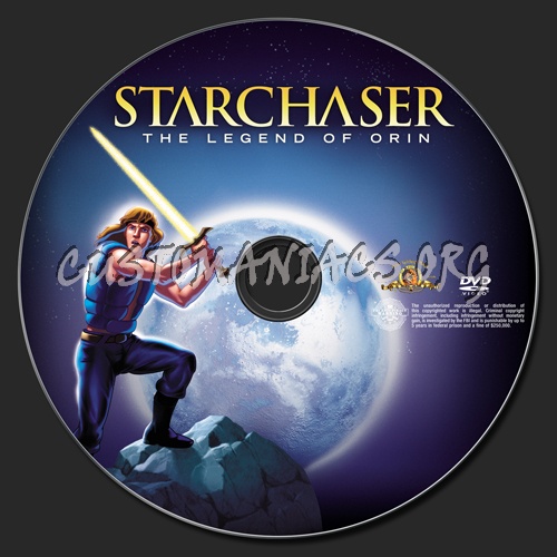 Starchaser dvd label