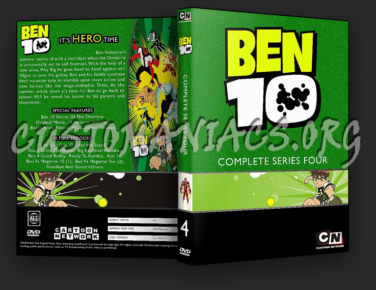 Ben 10 Alien Force: Season 1, Volumes 1-4 [DVD]