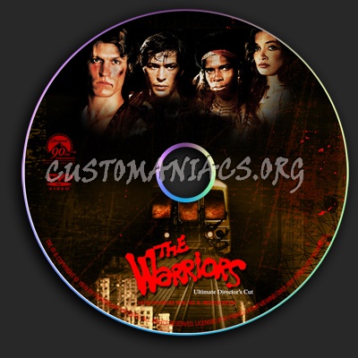 The Warriors UDC dvd label