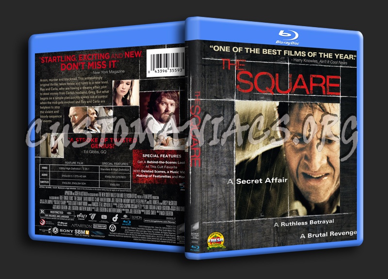 The Square blu-ray cover