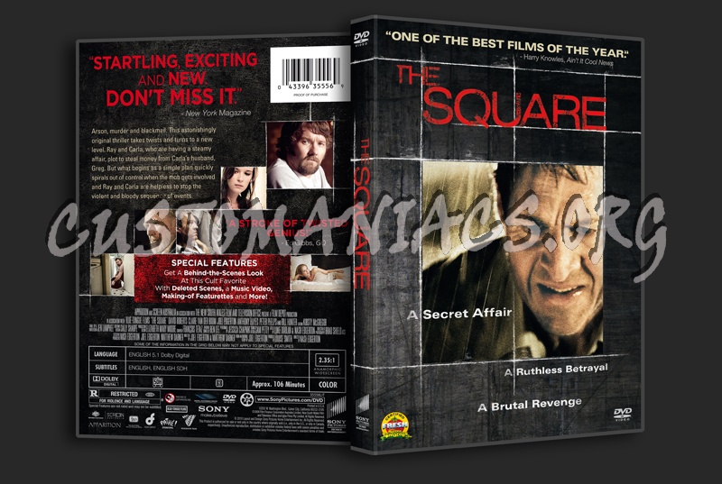 The Square dvd cover