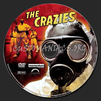 The Crazies dvd label