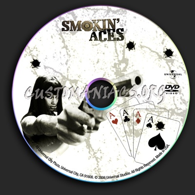 Smokin' Aces dvd label