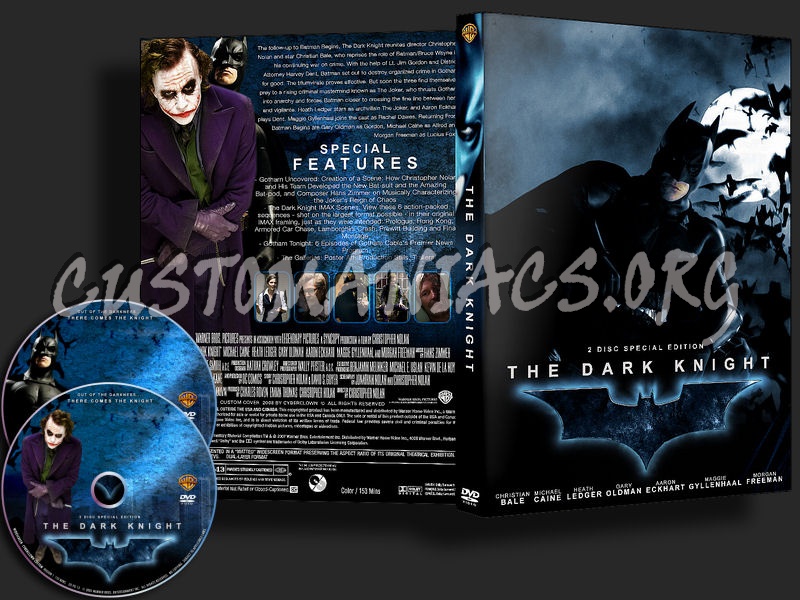 The Dark Knight 2 Disc SE dvd cover