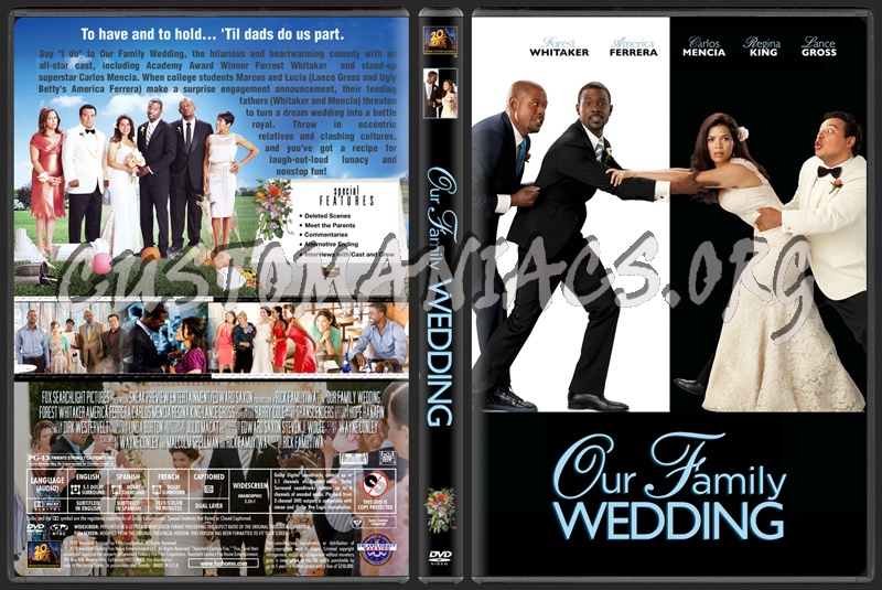 Our Family Wedding dvd cover