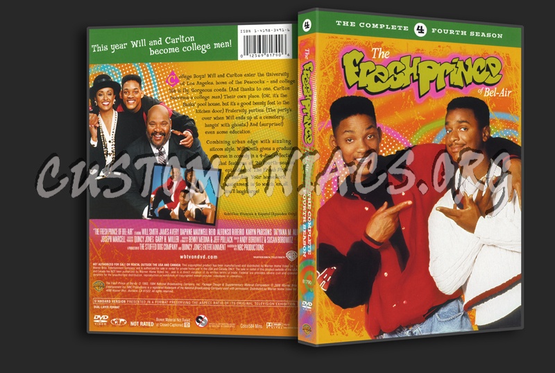 Fresh Prince of Bel-Air Seasons 1-5 dvd cover