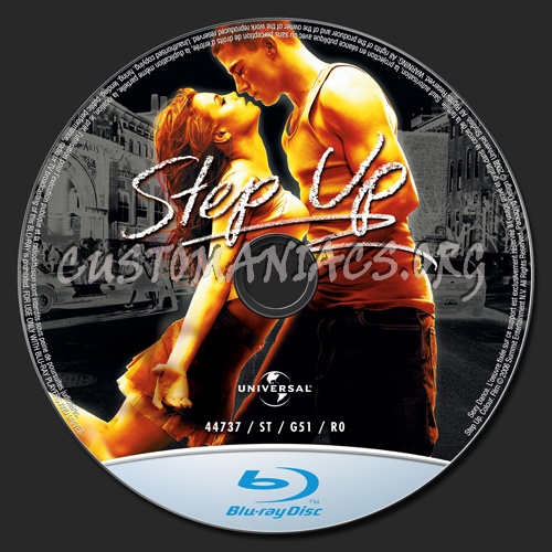 Step Up blu-ray label