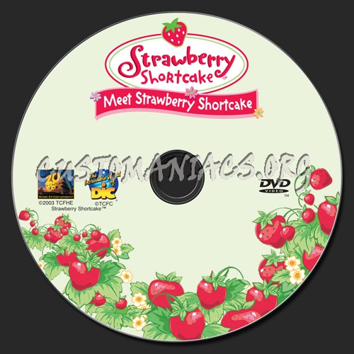 Strawberry Shortcake Meet Strawberry Shortcake dvd label