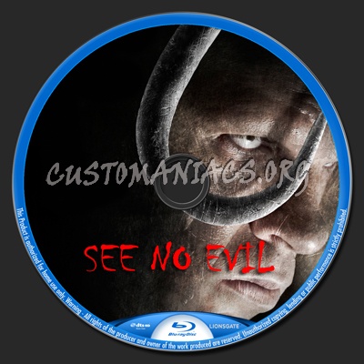 See No Evil blu-ray label