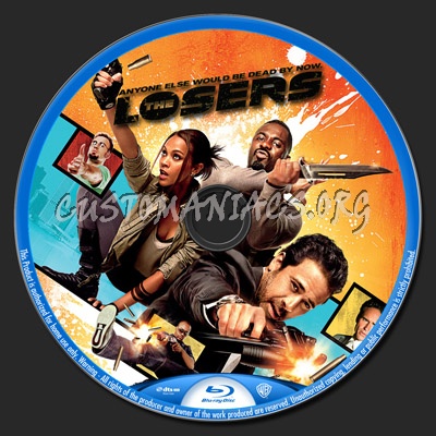 The Losers blu-ray label