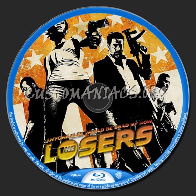 The Losers blu-ray label