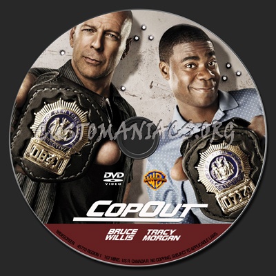 Cop Out dvd label