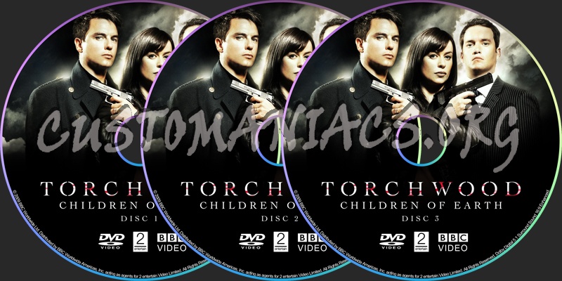 Torchwood: Children Of Earth dvd label