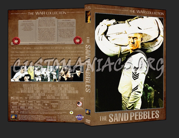 War Collection The Sand Pebbles dvd cover