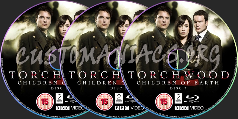 Torchwood: Children of Earth blu-ray label