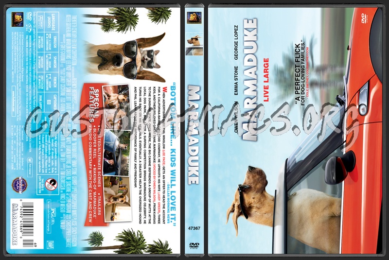 Marmaduke dvd cover