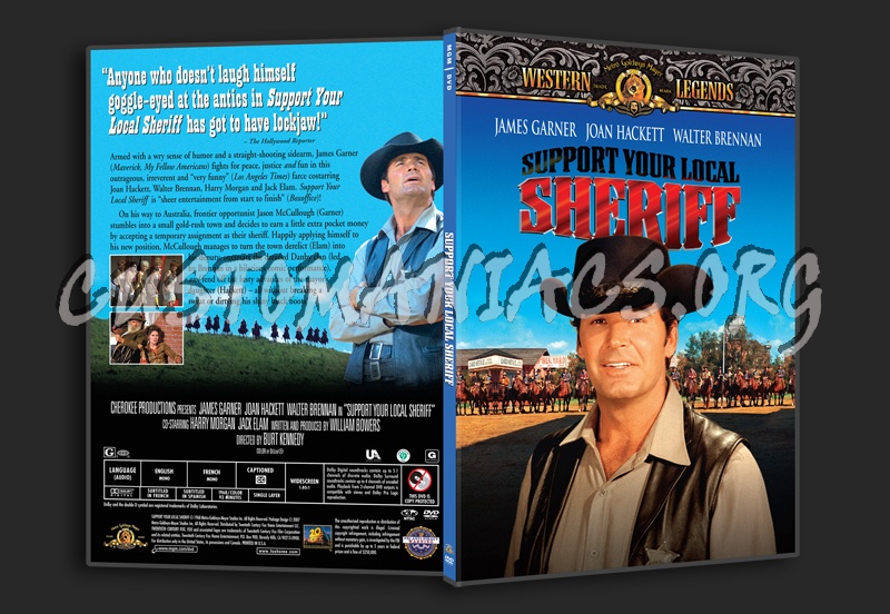 Support Your Local Sheriff - DVD Covers & Labels by Customaniacs, id ...