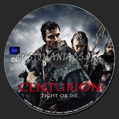 Centurion dvd label