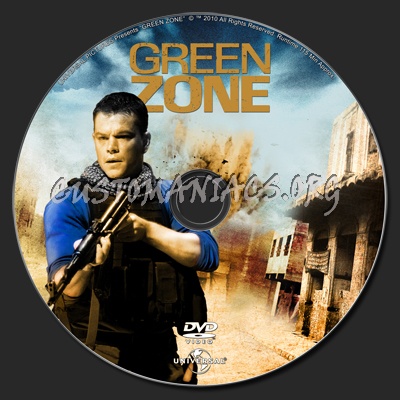 Green Zone dvd label