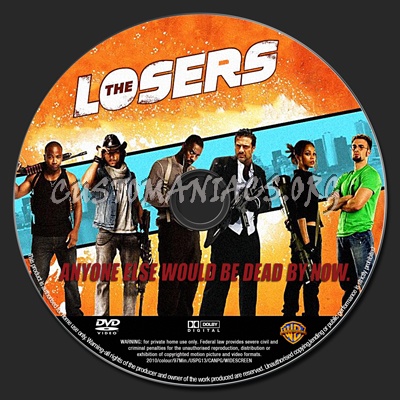 The Losers dvd label