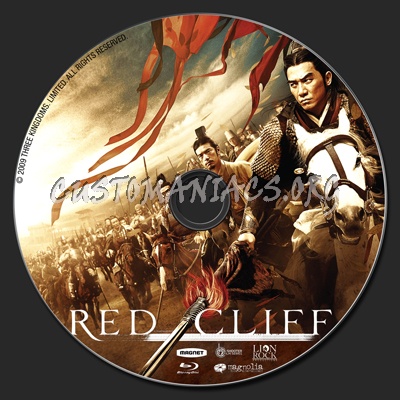 Red Cliff blu-ray label