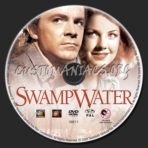 Swampwater dvd label