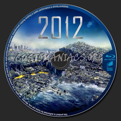 2012 blu-ray label