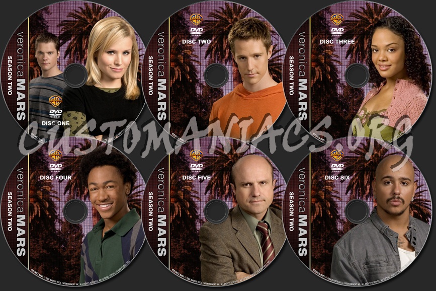 Veronica Mars - Season 2 - TV Collection dvd label