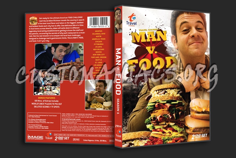 Man V. Food Season 1 dvd cover