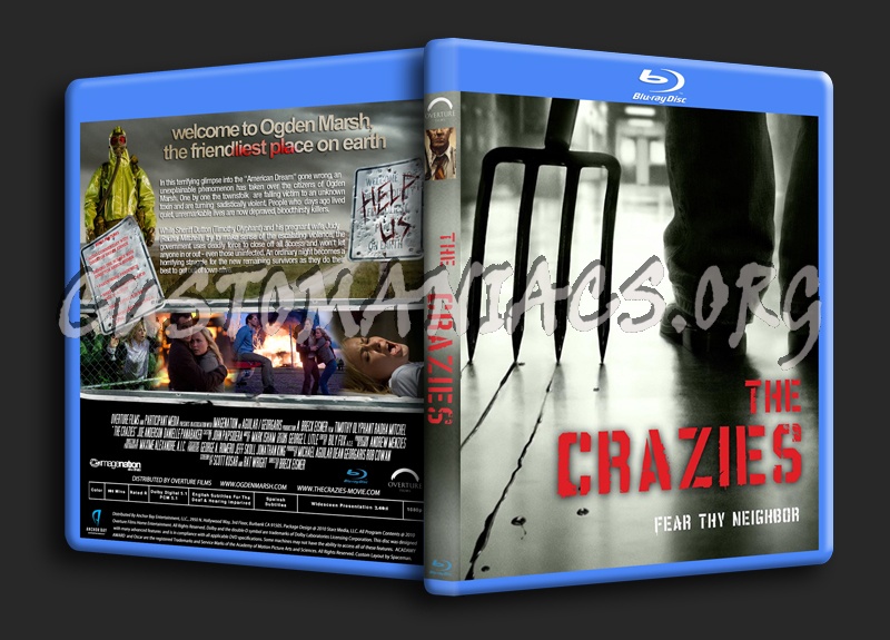 The Crazies blu-ray cover