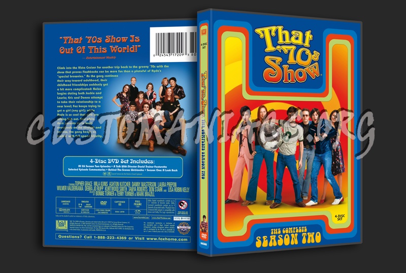 That '70's Show Season 2 dvd cover