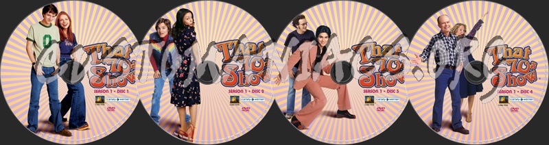 That '70's Show Season 1 dvd label