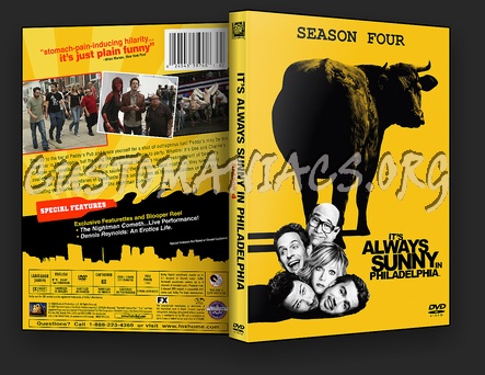 It's Always Sunny In Philadelphia Season 4 dvd cover