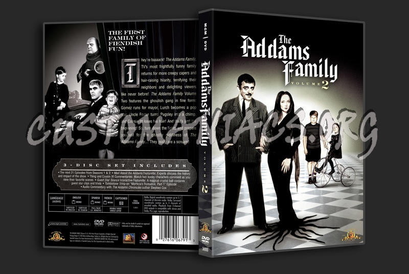 The Addams Family Volume 2 dvd cover