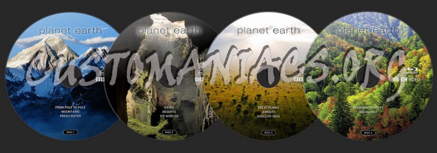 Planet Earth blu-ray label