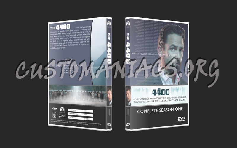 4400 Complete Series 1-4 dvd cover