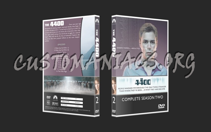 4400 Complete Series 1-4 dvd cover