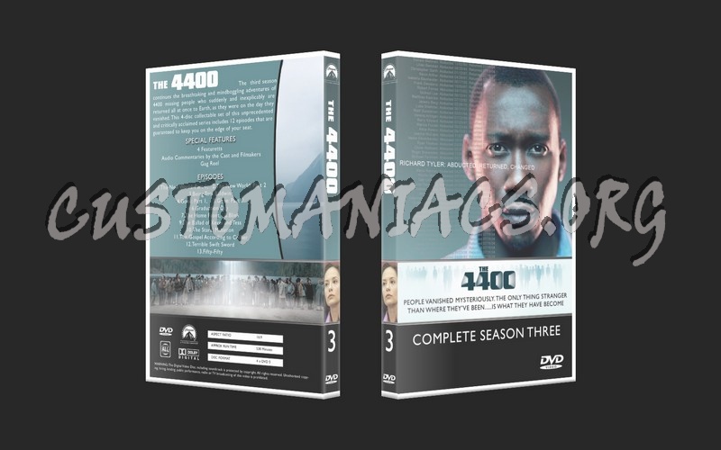 4400 Complete Series 1-4 dvd cover