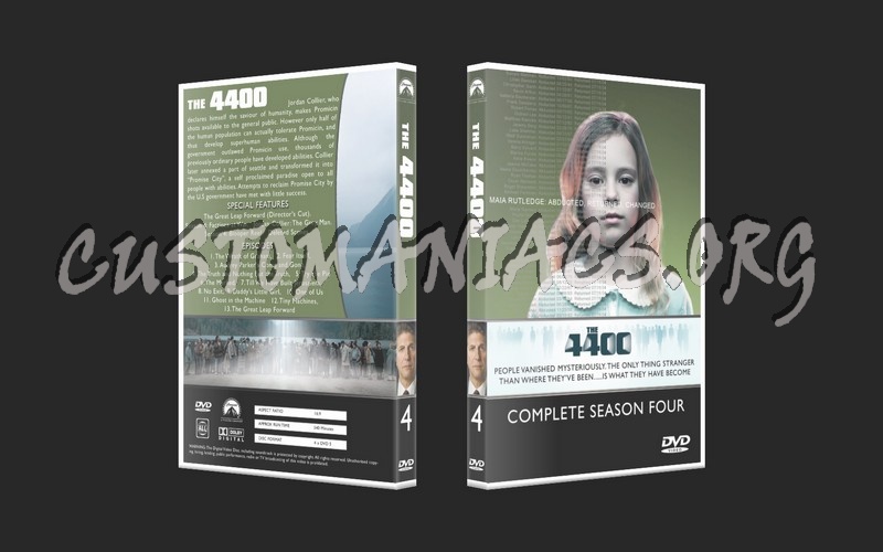 4400 Complete Series 1-4 dvd cover