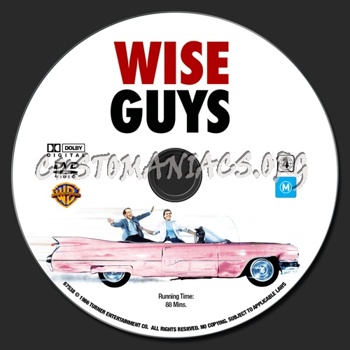 Wise Guys dvd label