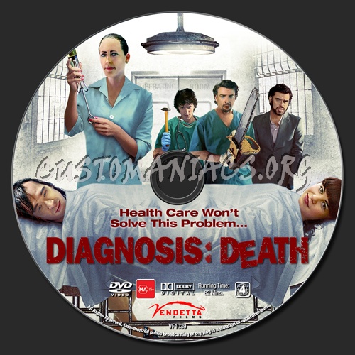 Diagnosis Death dvd label