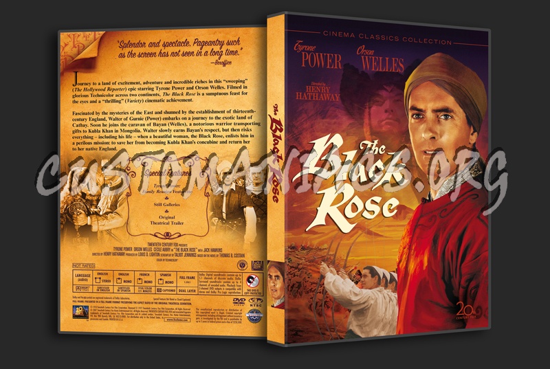 The Black Rose dvd cover