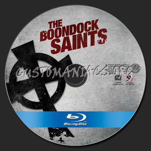 The Boondock Saints blu-ray label