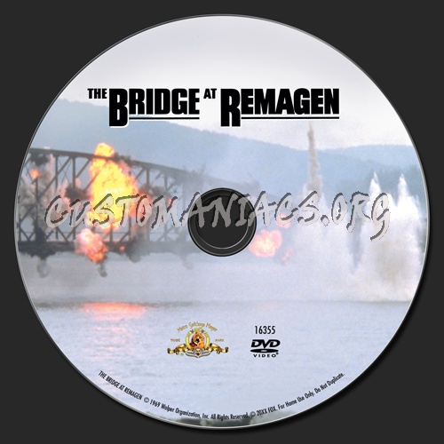 The Bridge at Remagen dvd label